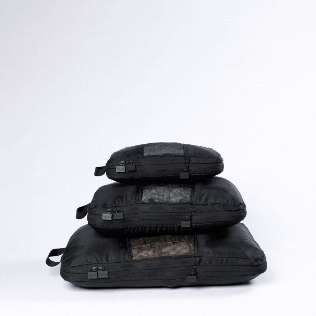 Compression Cube 3 Pack - black