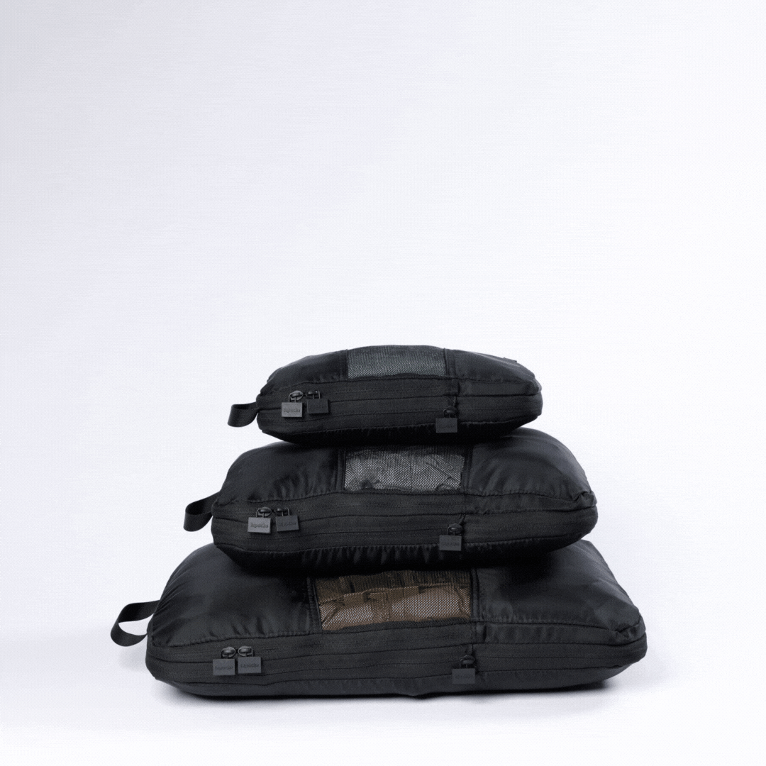Compression Cube 3 Pack - black