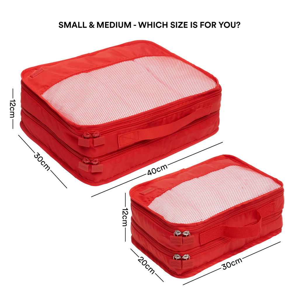 Garment Cubes - red