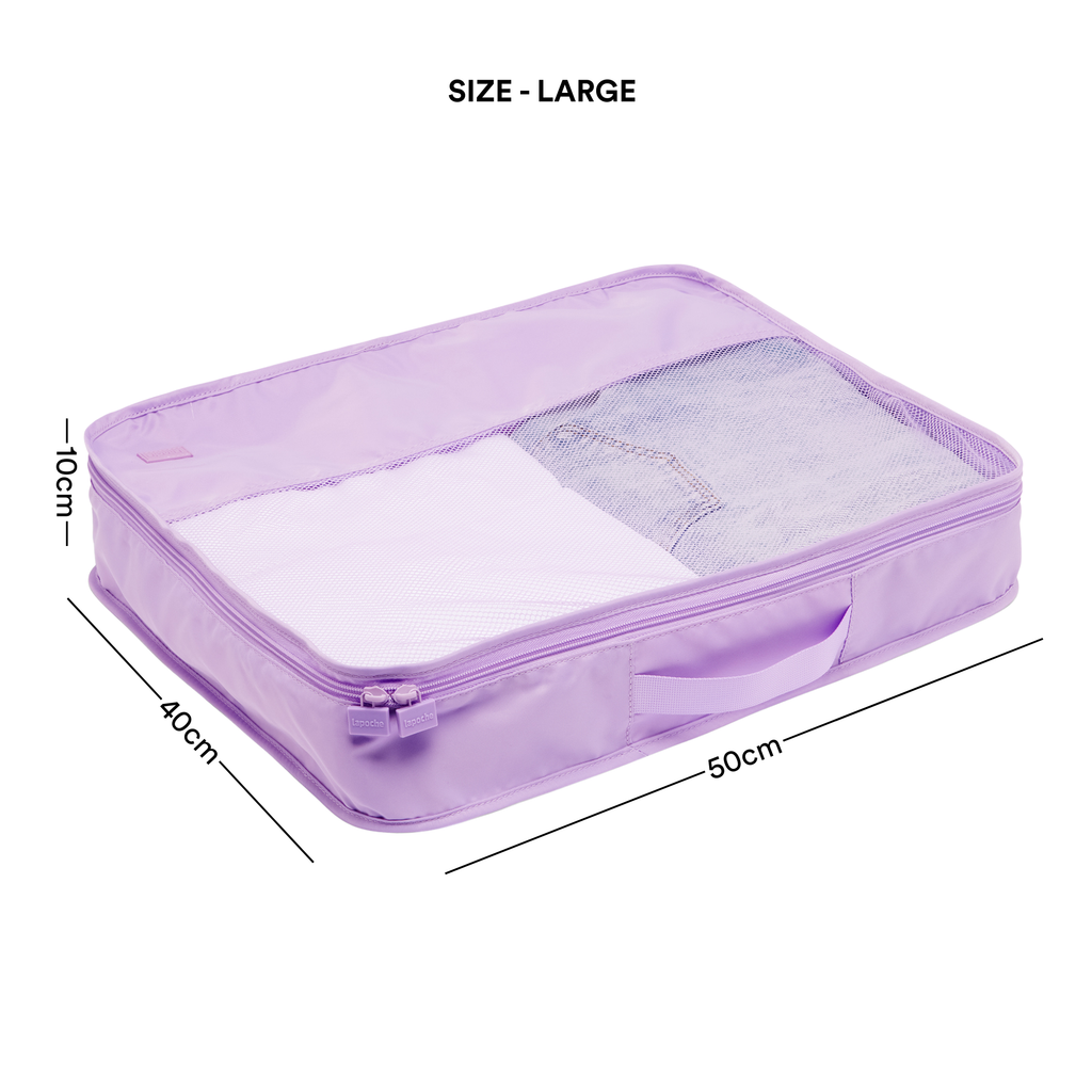 Luggage Organisers - lilac