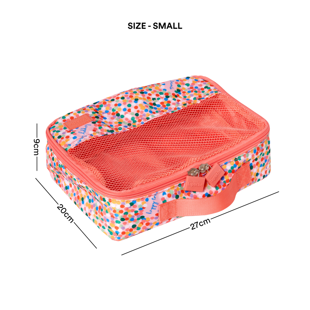 Luggage Organisers - polka dot