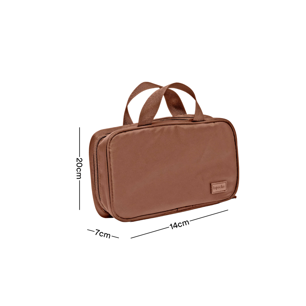 Make Up Bag - mocha