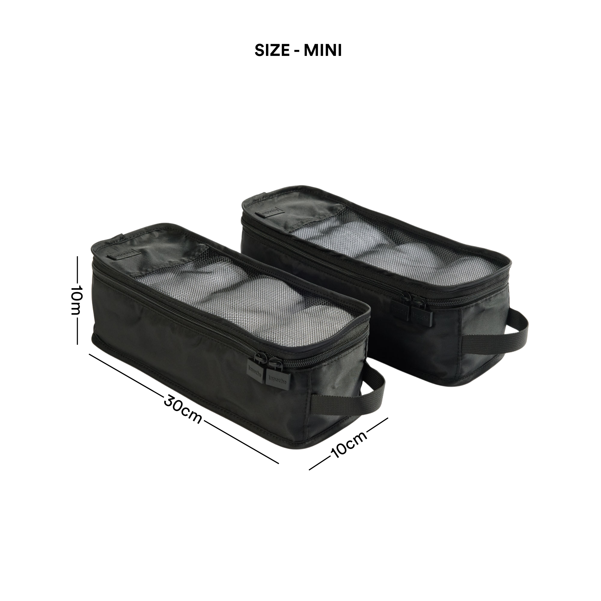Mini Organiser 2 Pack - black