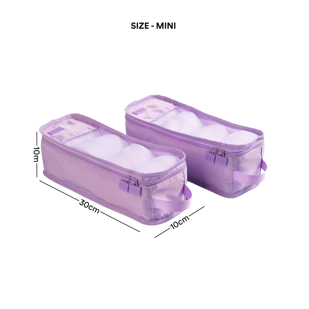 Mini Organiser 2 Pack - lilac