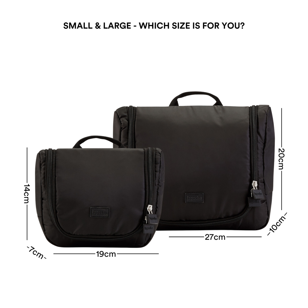 Toiletry Organisers - black
