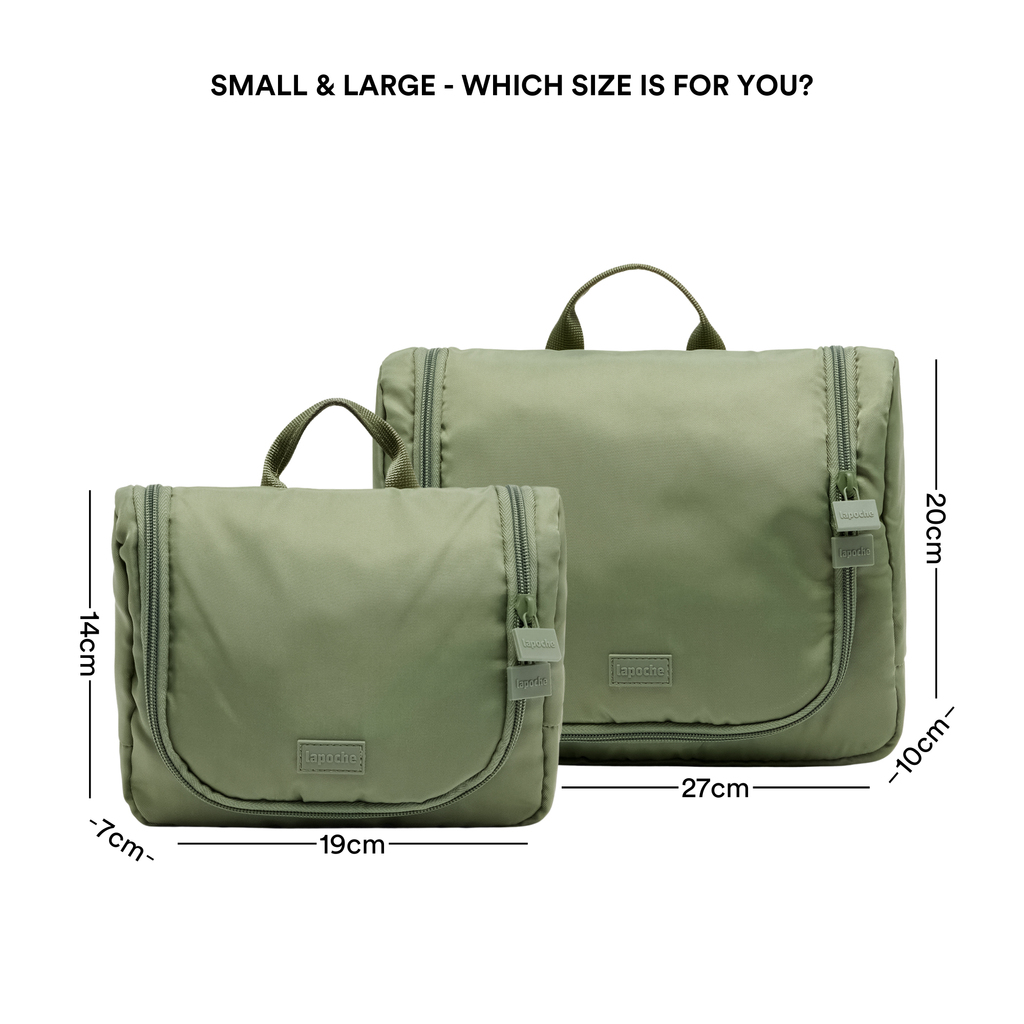 Toiletry Organisers - olive