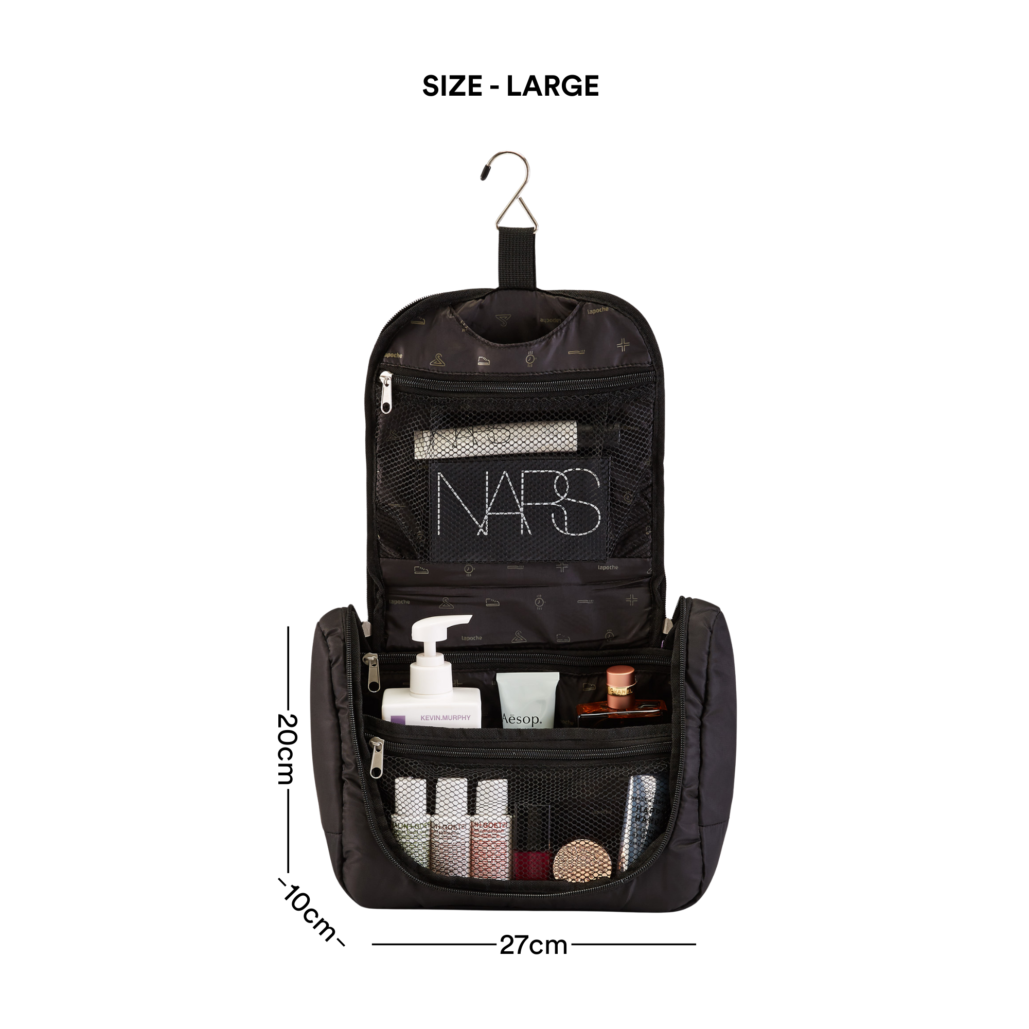 Toiletry Organisers - black