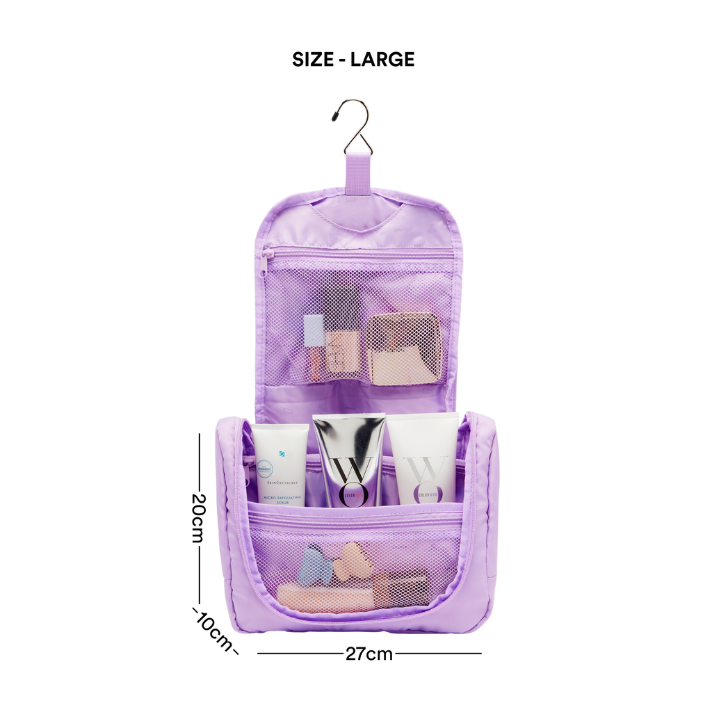 Toiletry Organisers - lilac
