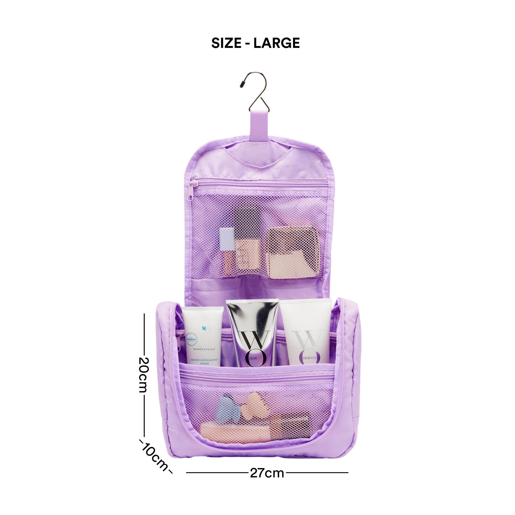 Toiletry Organisers - lilac