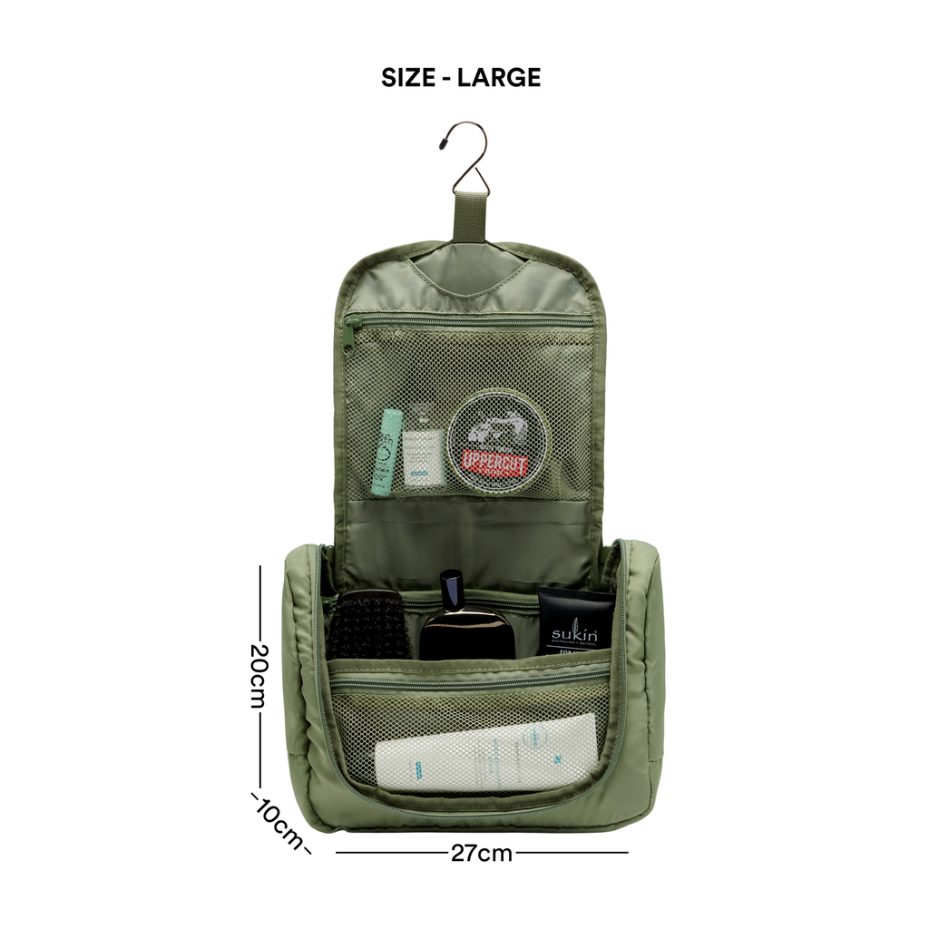 Toiletry Organisers - olive