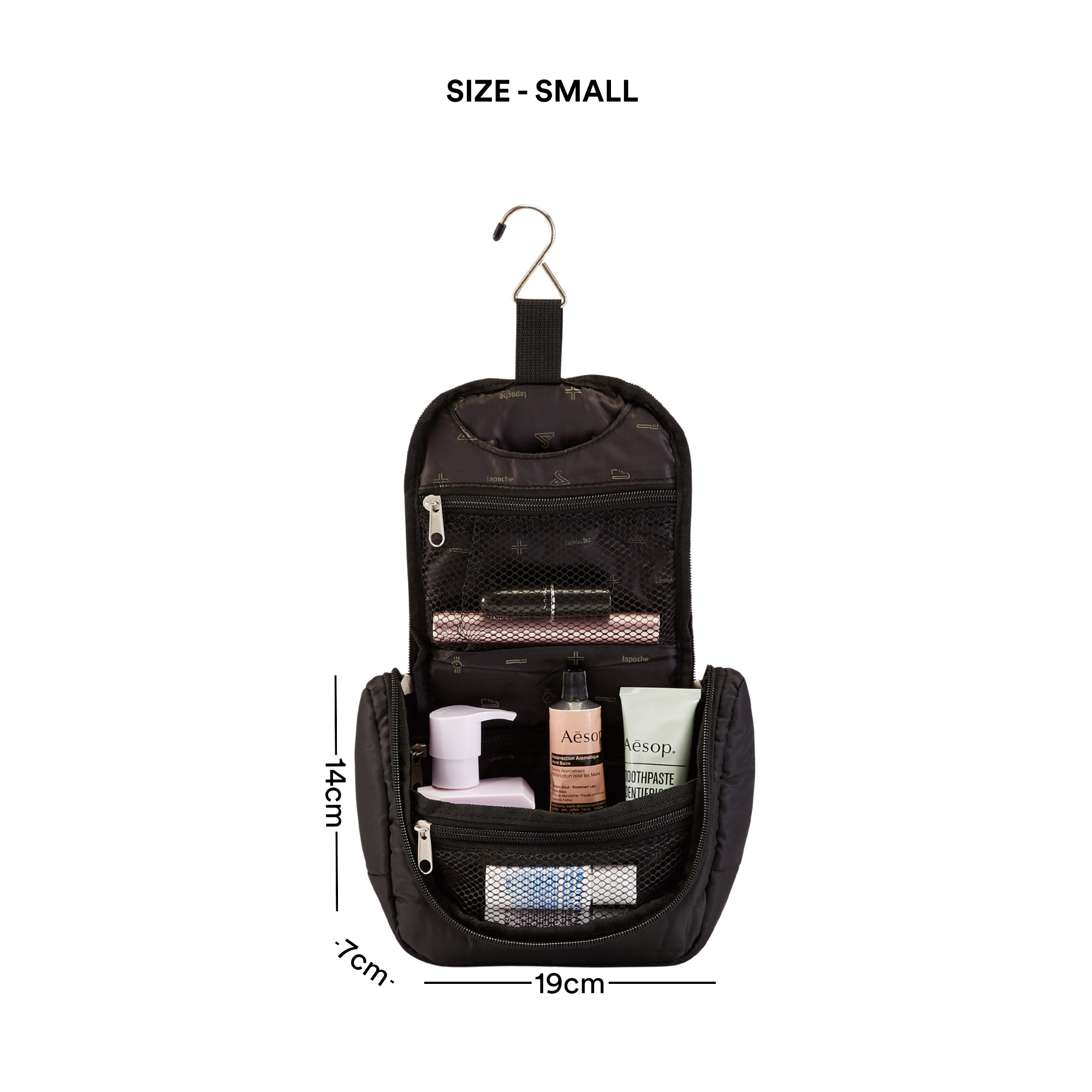 Toiletry Organisers - black