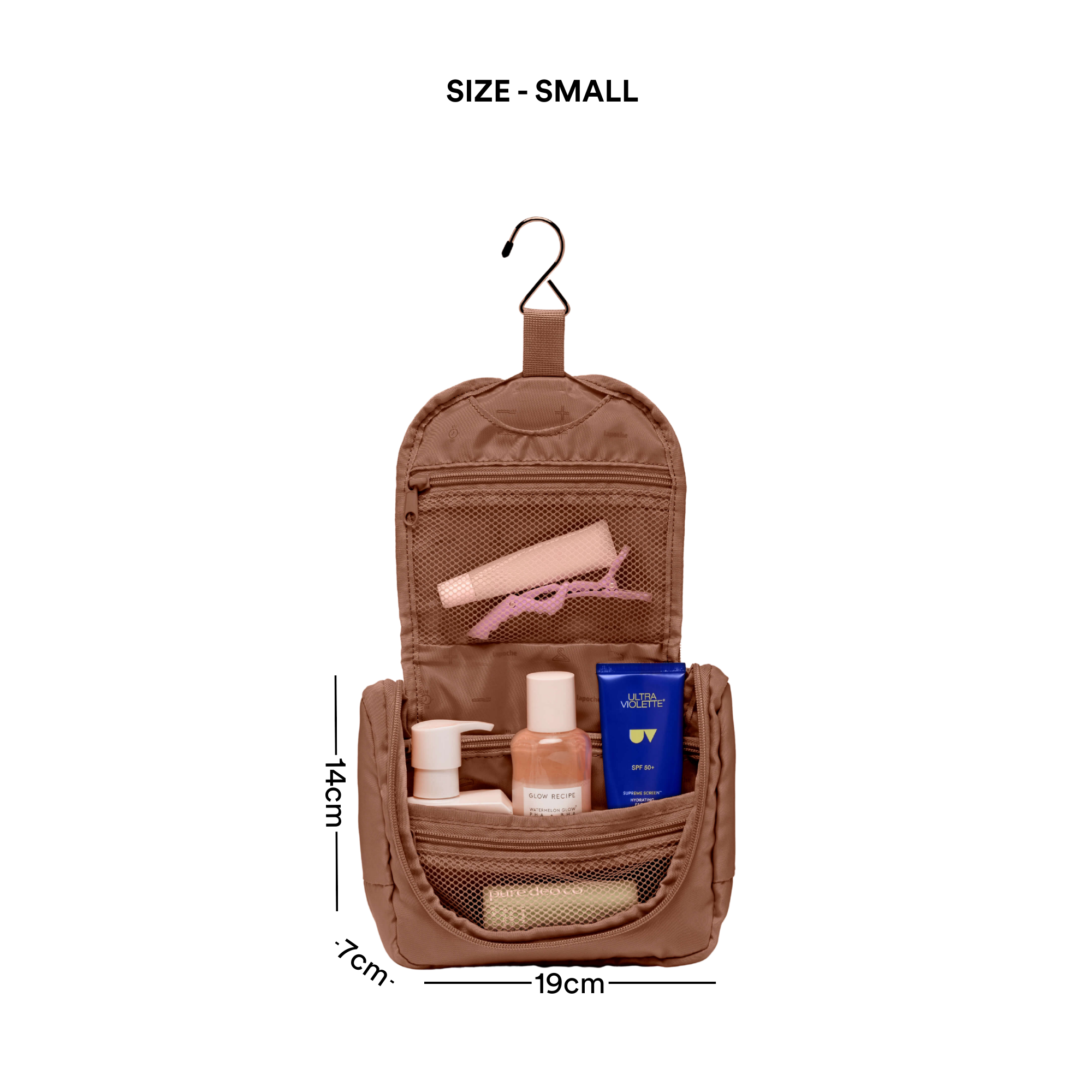 Toiletry Organisers - mocha