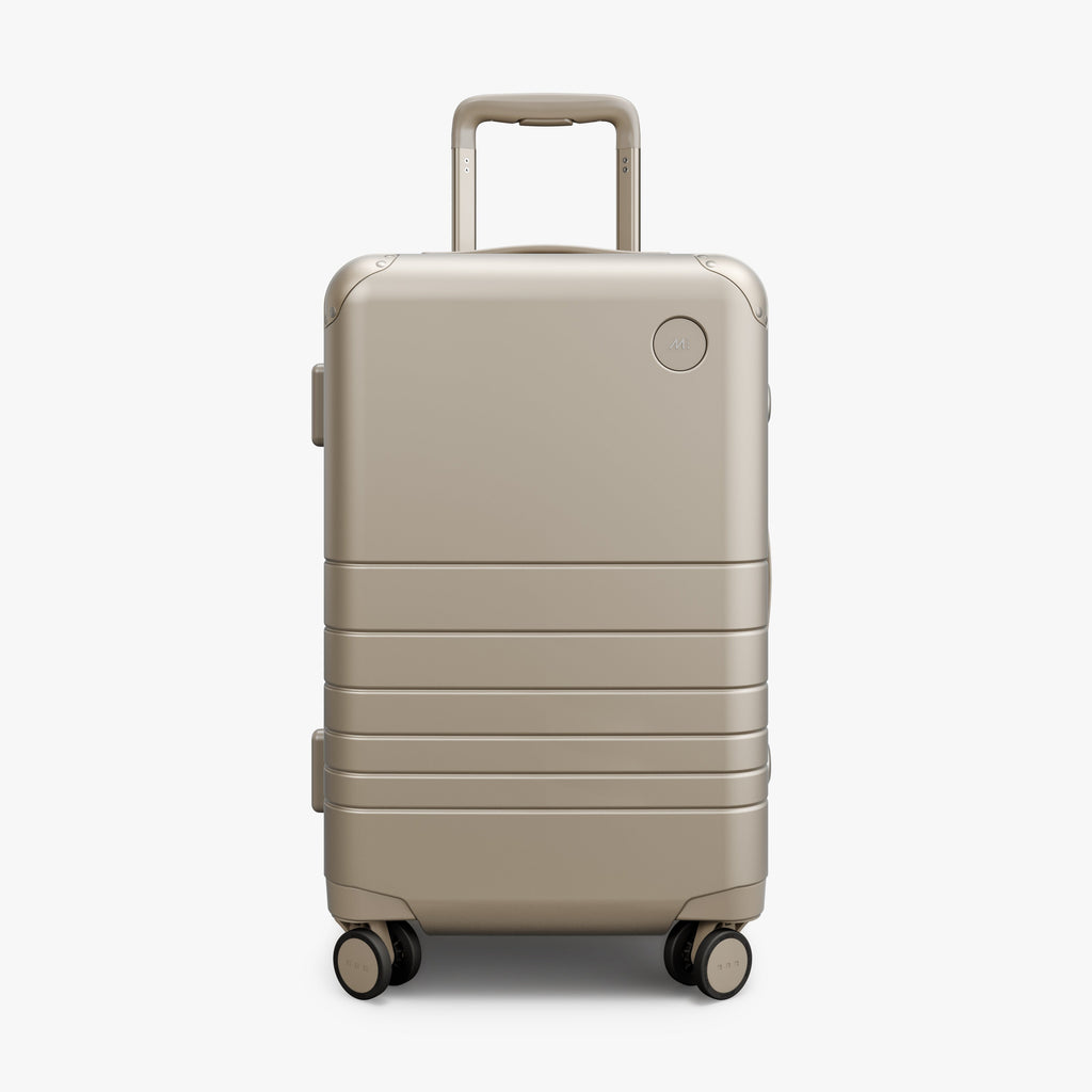 Champagne | Front view of Hybrid Carry-On in Champagne