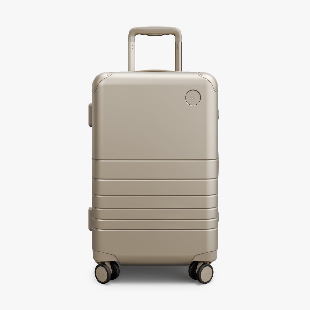 Champagne | Front view of Hybrid Carry-On in Champagne