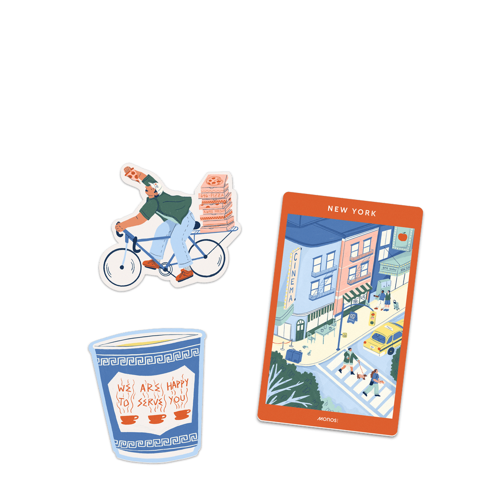 New York Destination Stickers