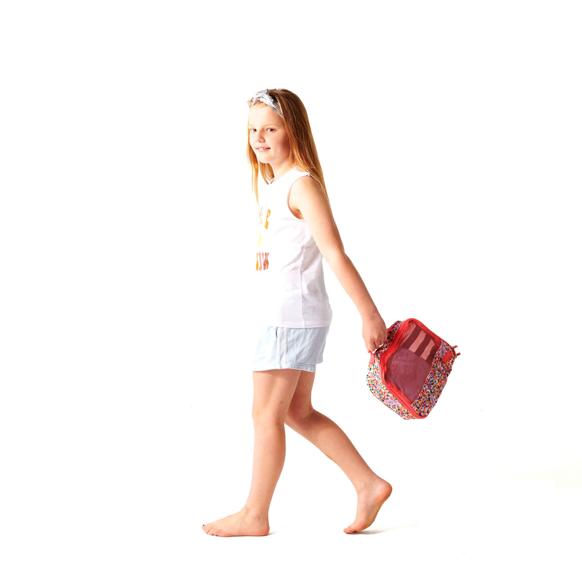 Luggage Organisers - polka dot