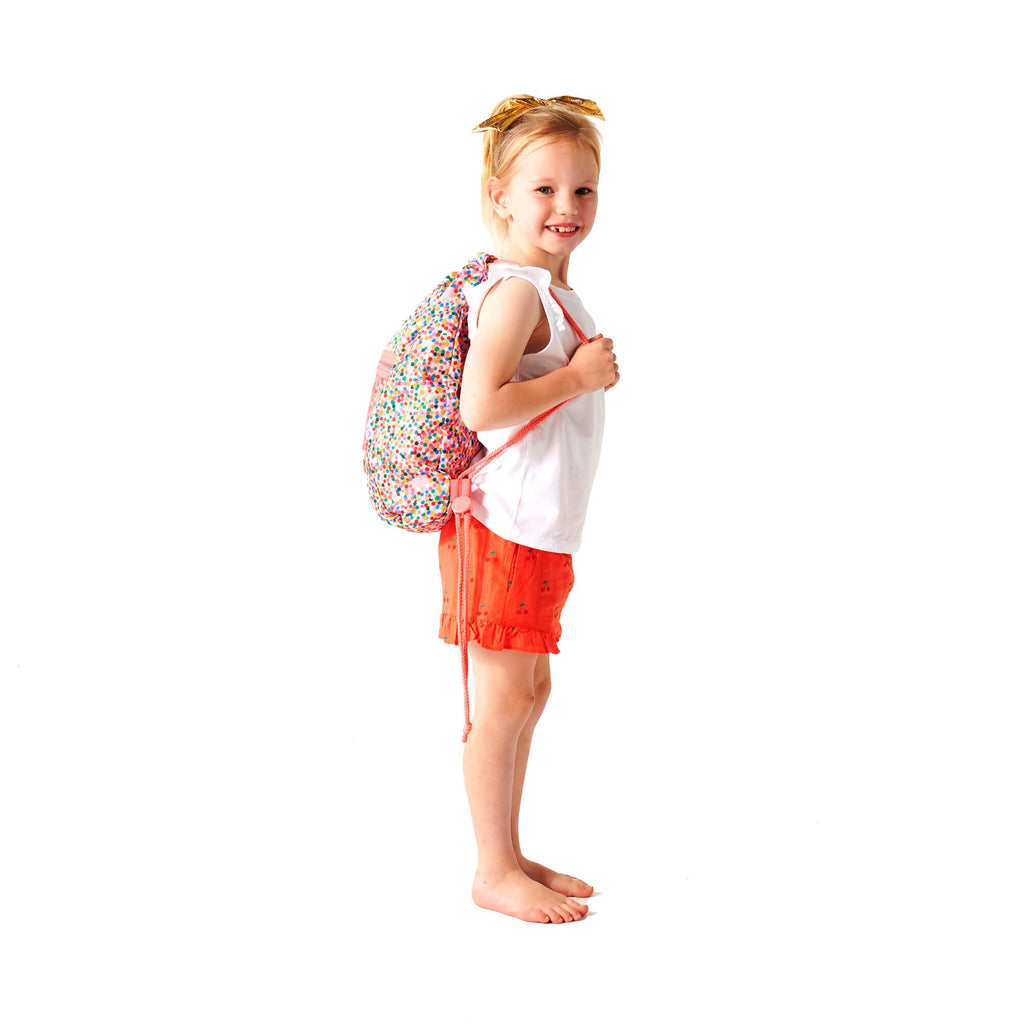 Fun & Games Backpack - polkadot