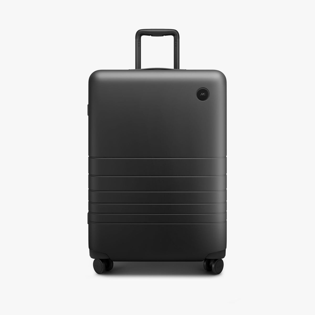 Midnight Black | Front view of Check-In Medium in Midnight Black