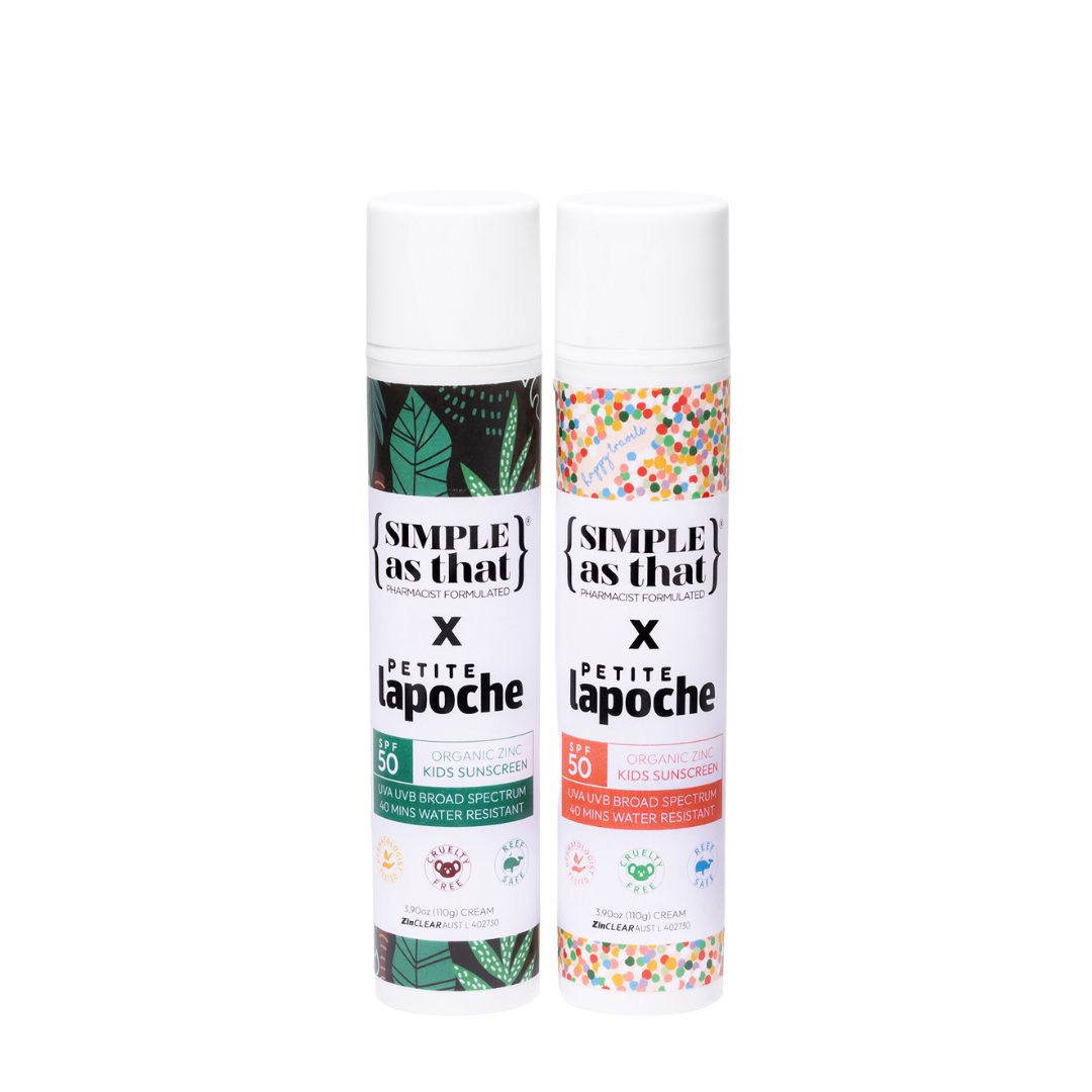 Simple as That x Petite Lapoche Children's Sunscreen Lotion