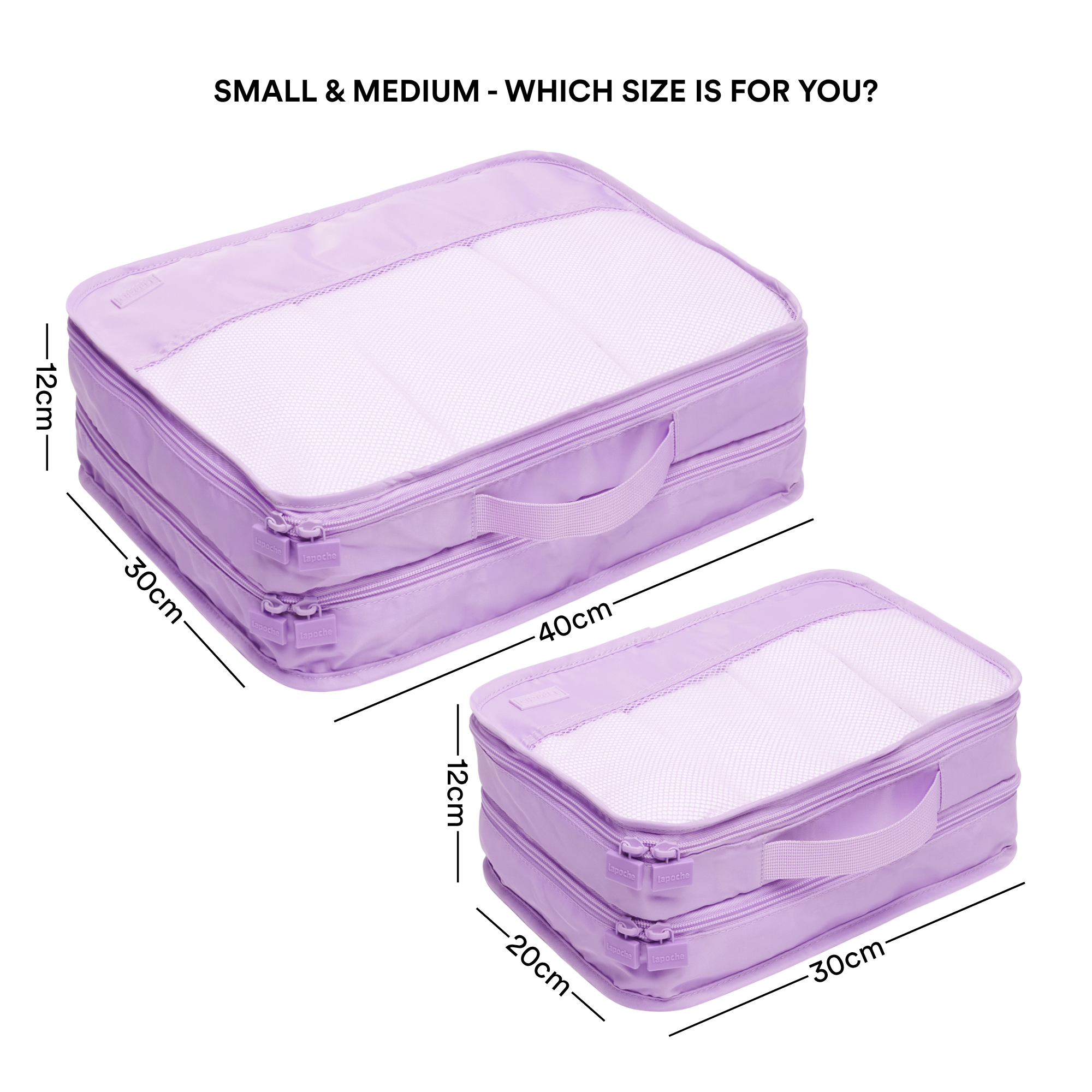 Garment Cubes - lilac