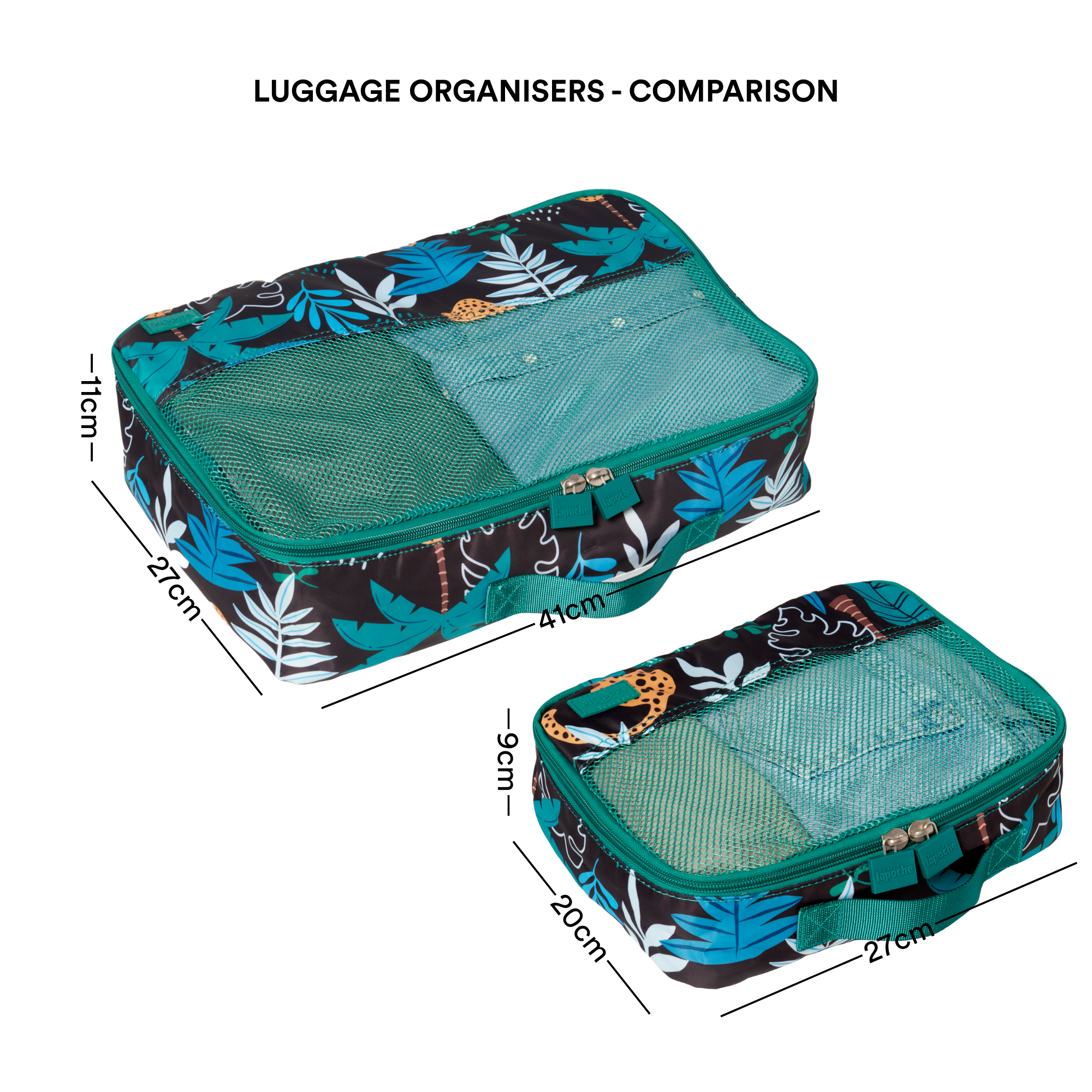 Luggage Organisers - jungle