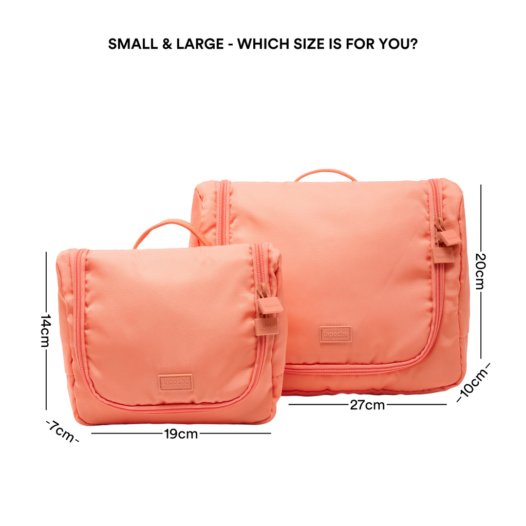 Toiletry Organisers - apricot