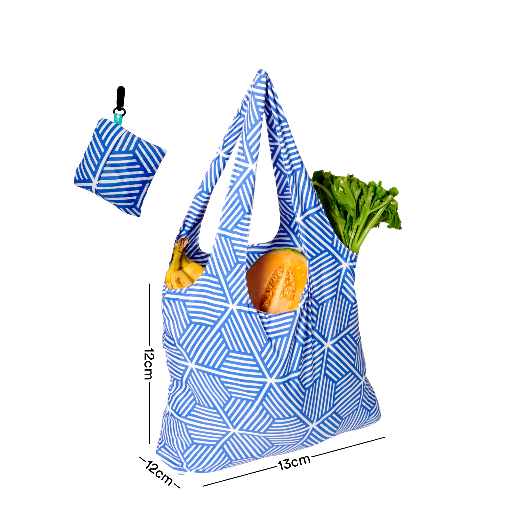 Packable Shopper - geometric