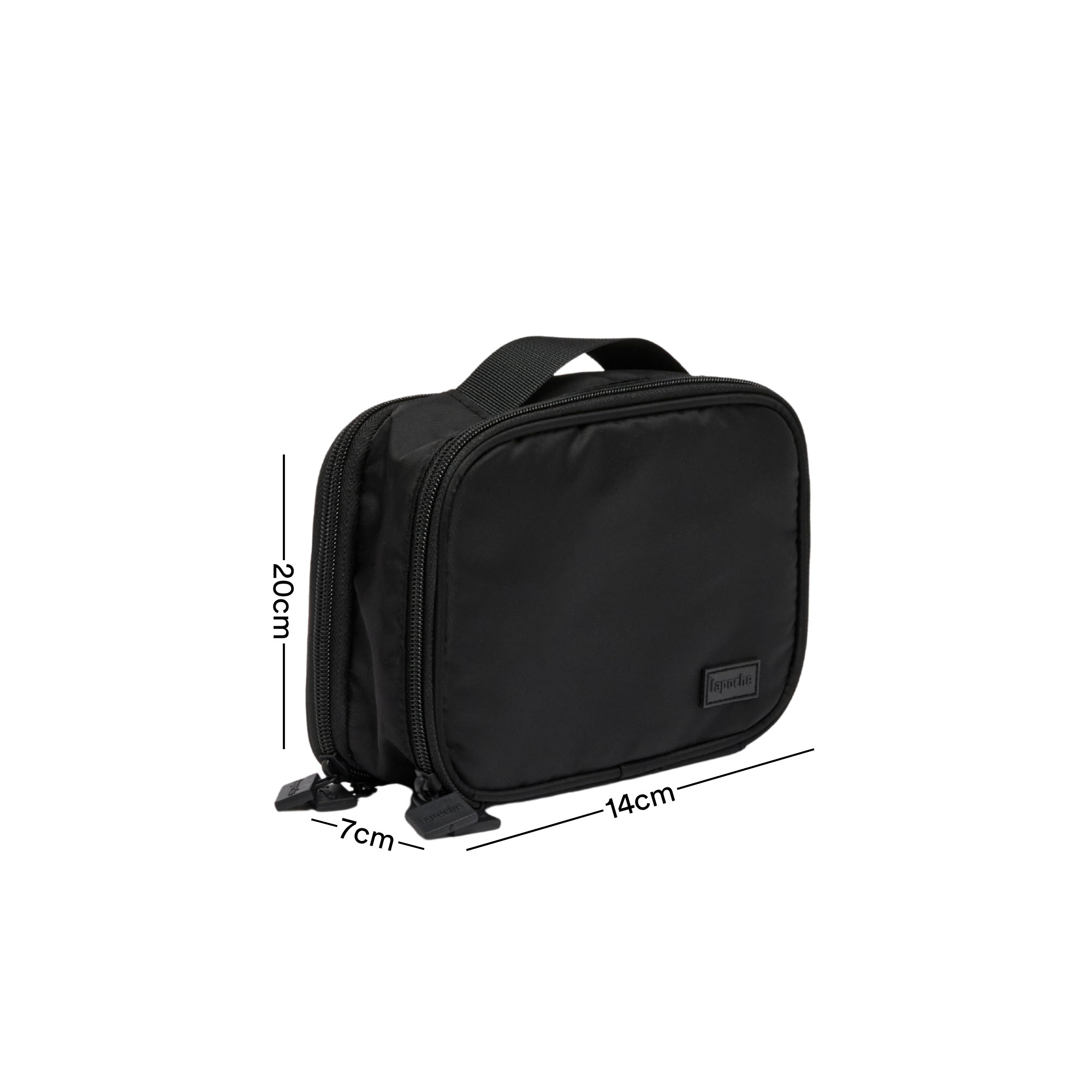 Make Up Bag -  black