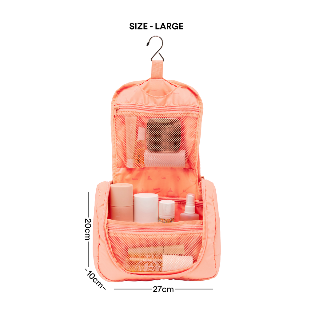 Toiletry Organisers - apricot