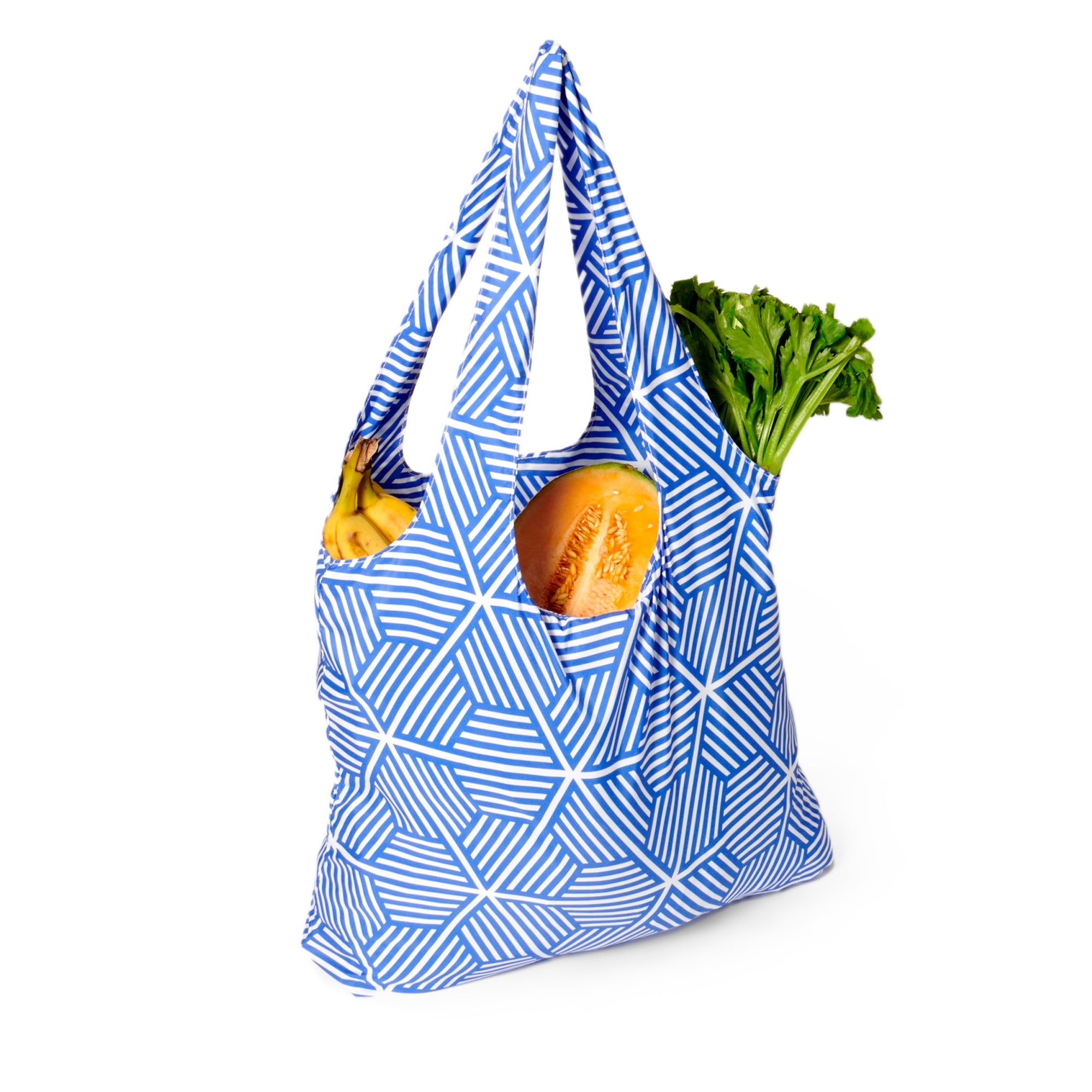 Packable Shopper & Produce Bags Pack - geometric